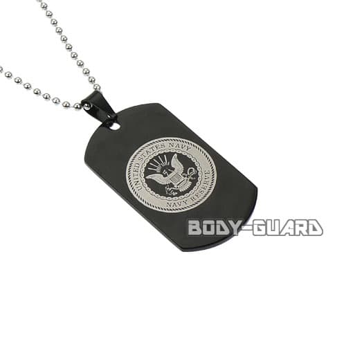 NAVY RESERVE　ペンダントタグ　ブラック【ゆうパケット対応】