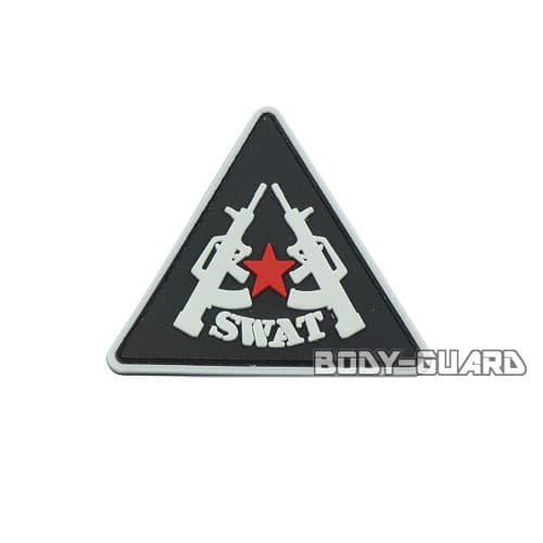 SWAT　ワッペン　トライアングル【ゆうパケット対応】