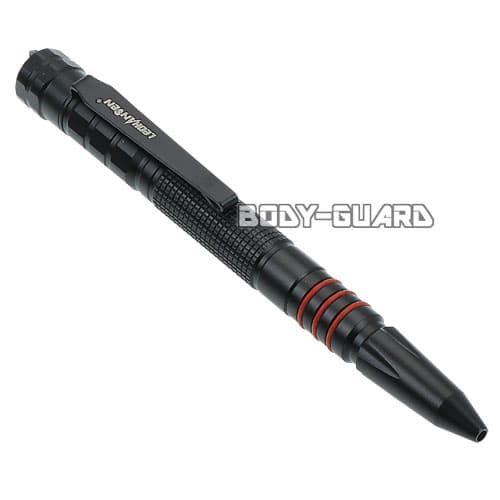 タクティカルペン　T-7　LEDライト付き　ブラック【ゆうパケット対応】