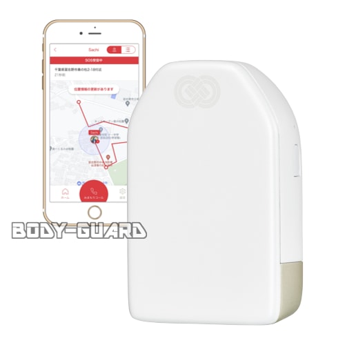 スマートお守り　omamolink【SOS発信(GPSで位置情報送信)、防犯ブザー、自動録音】